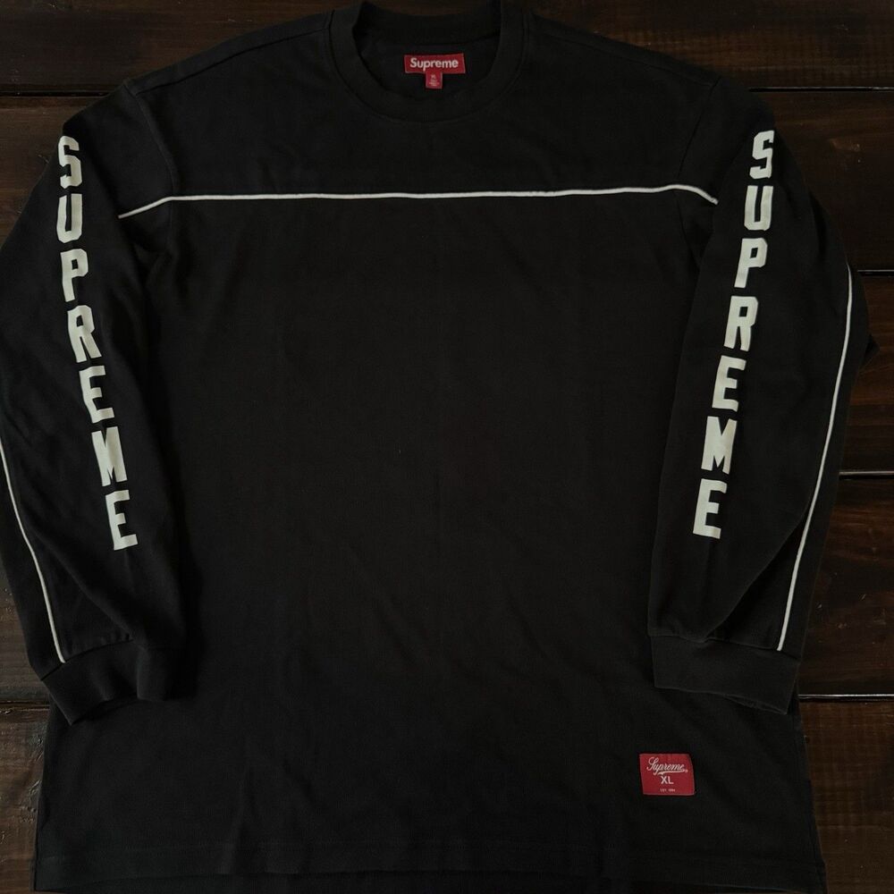 Supreme Paneled Piping Long Sleeve Shirt
